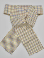 Tied Stock Small Check Cream/Blue/Brown