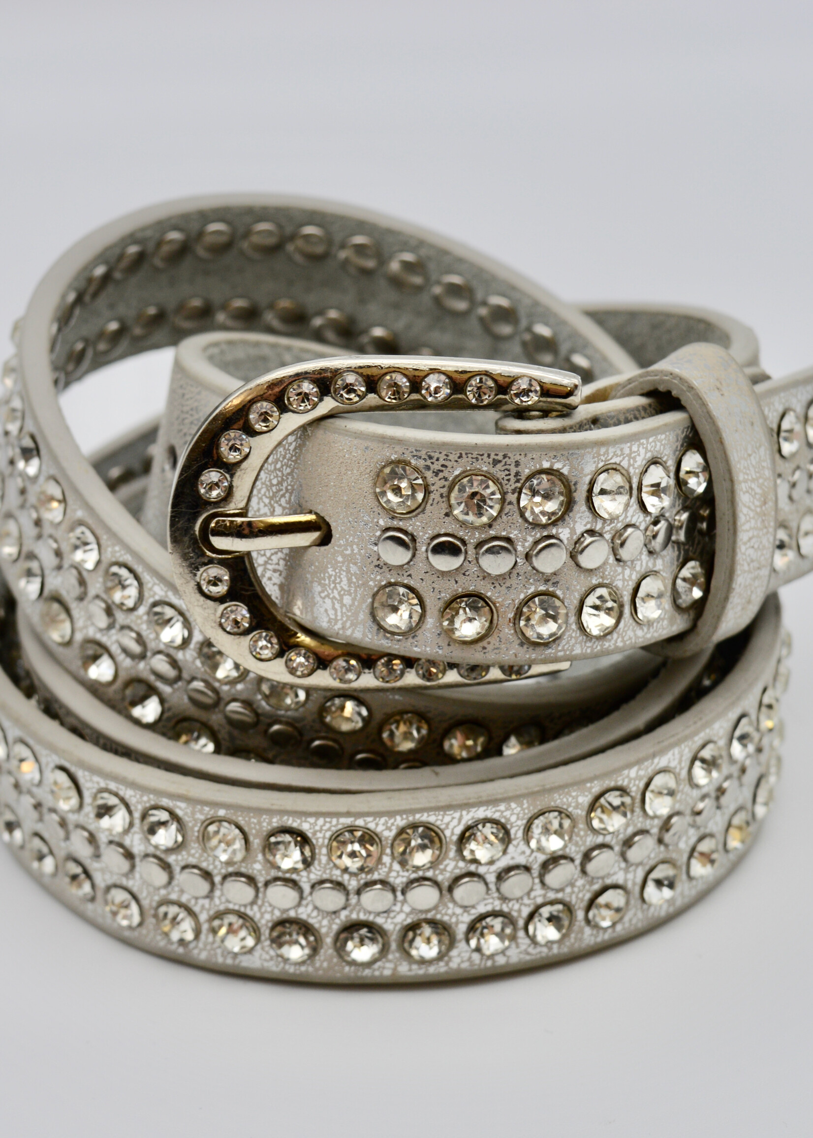 Ju Et Pa Ju Et Pa Crystal & Stud Belt