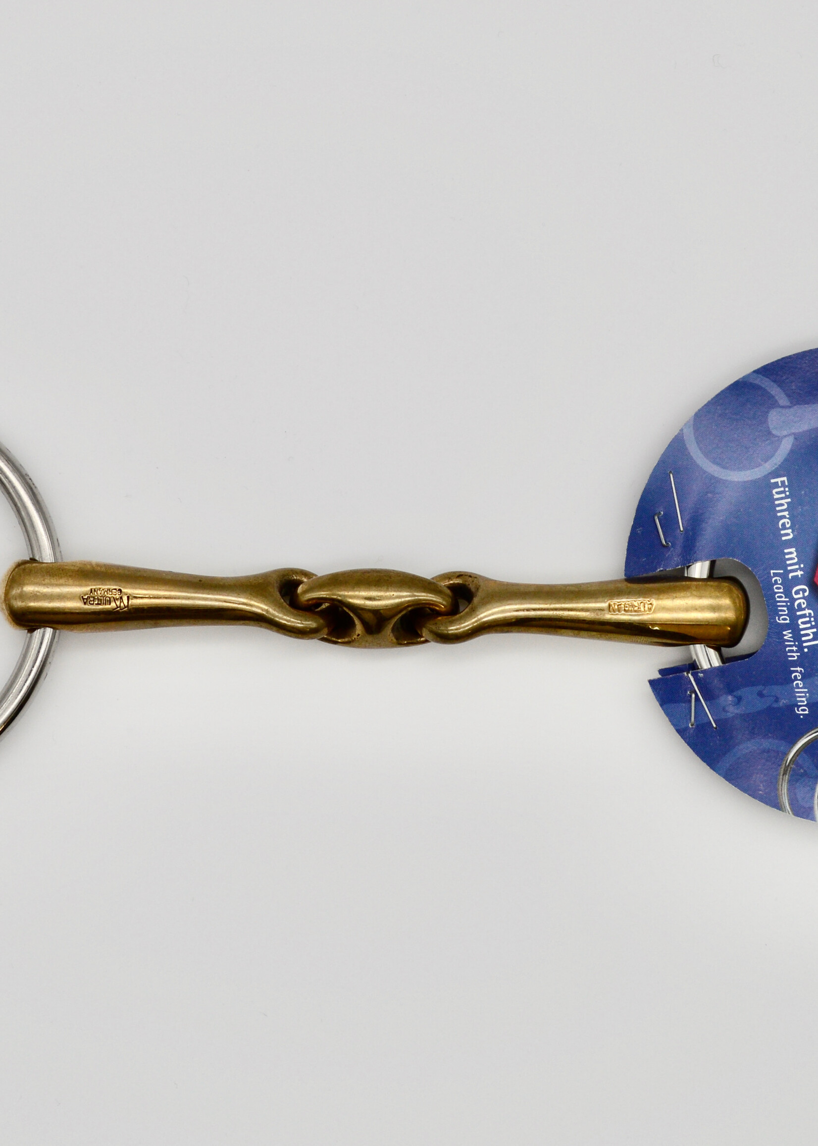 H S Sprenger Sprenger KK Ultra Snaffle Aurigan/Stainless Steel 125mm 14mm