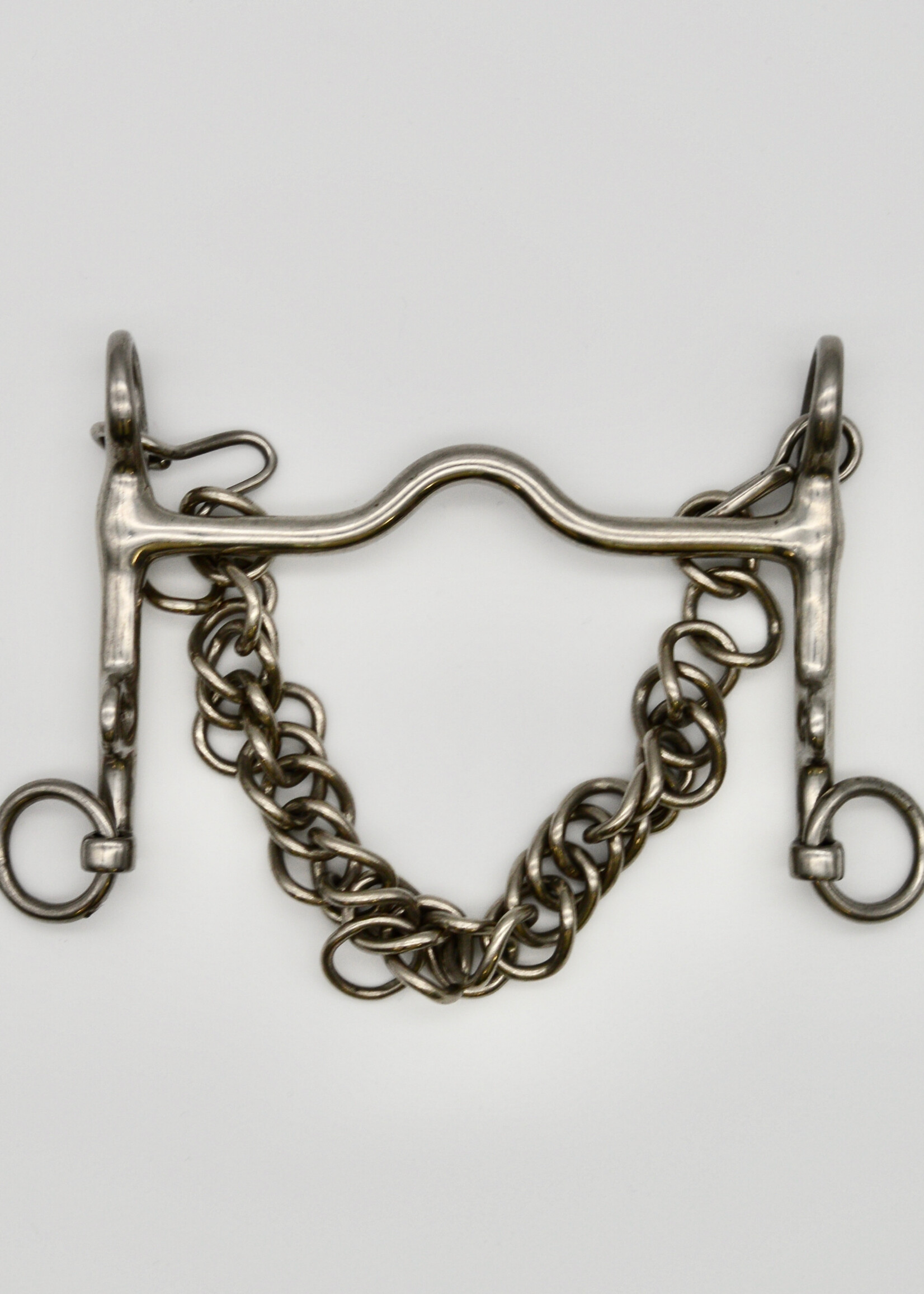 Pony Fixed Cheek 10mm Mouth Port Weymouth  4 1/2"