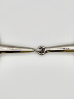 Eggbutt Hollow Mouth Jointed 23mm S/Steel Snaffle 5 3/4"