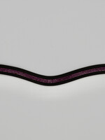 Otto Schumacher Otto Schumacher Curved Tec Browband with 4 Rows of Swarovski Crystals