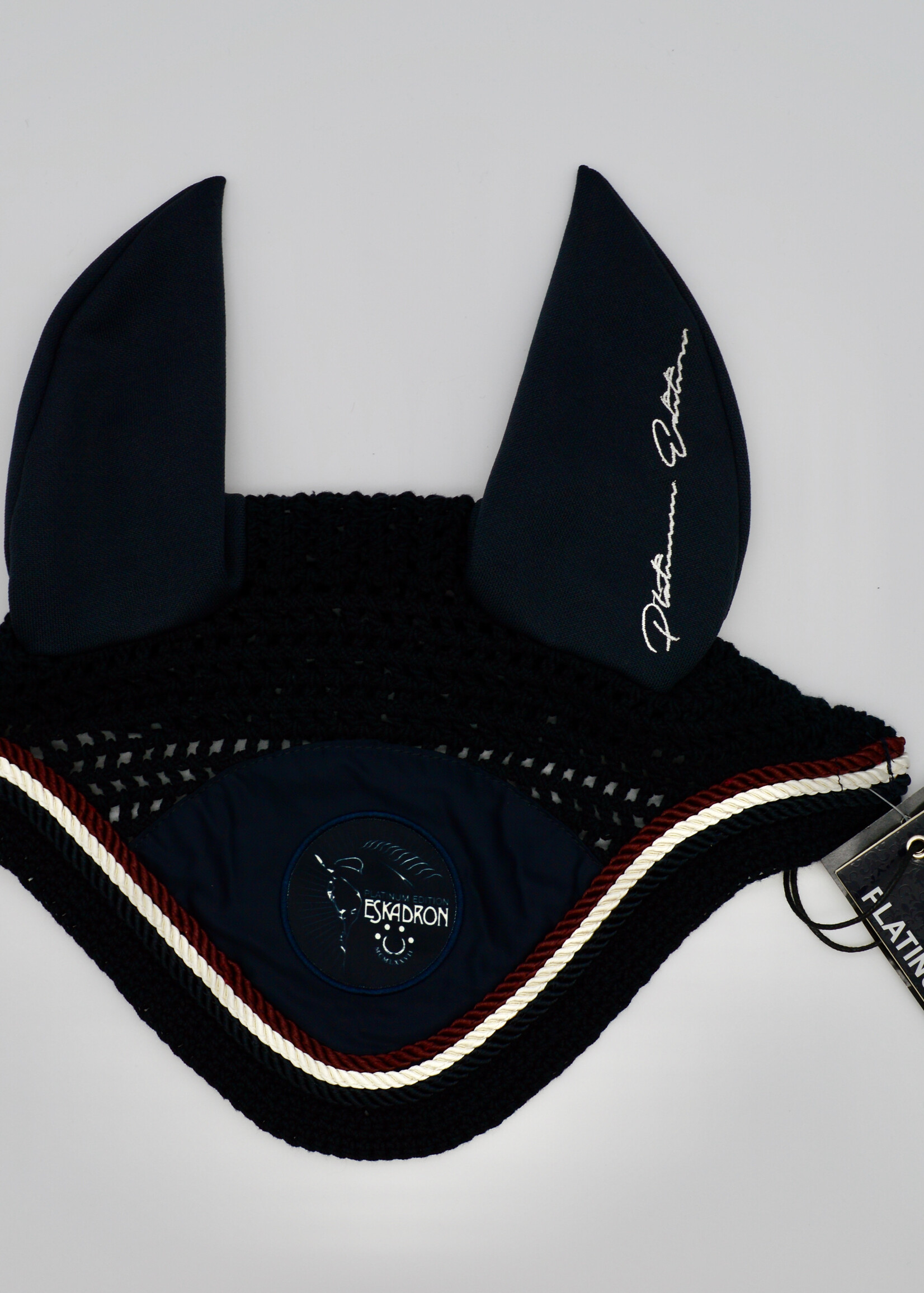 Eskadron Eskadron Platinum Edition Navy with Red, White & Blue Trim Pony Fly Ears