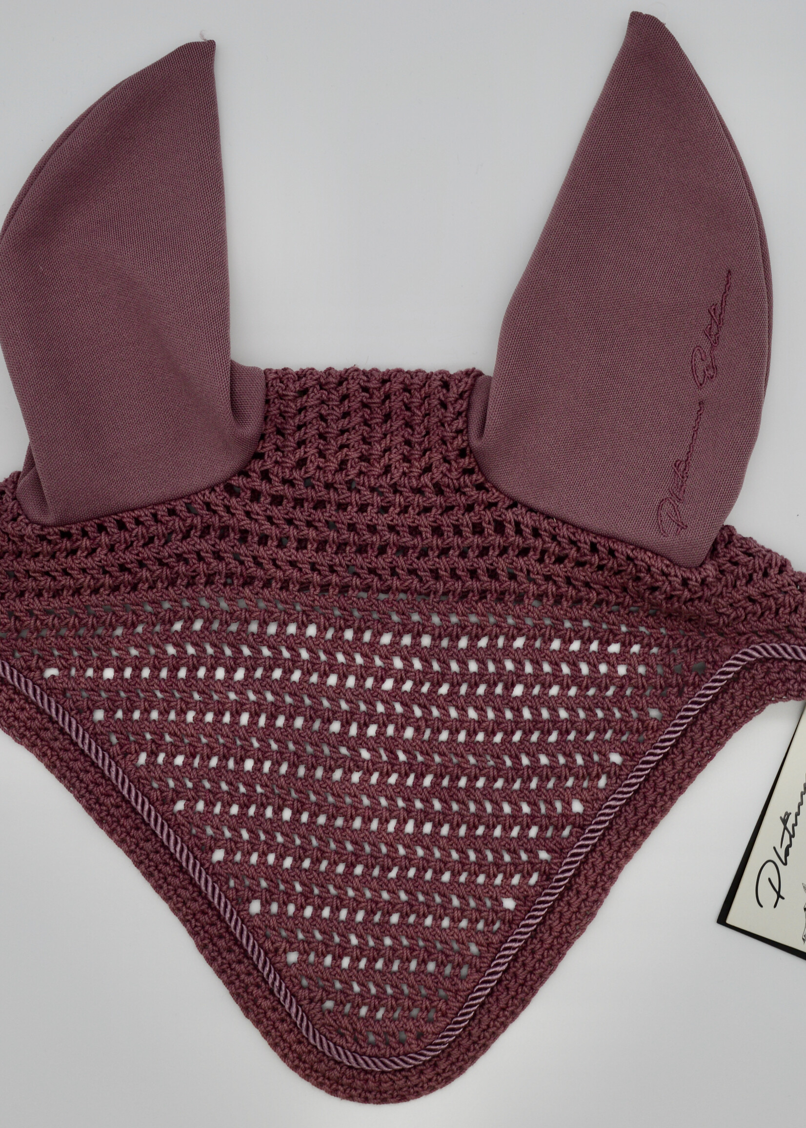 Eskadron Eskadron Platinum  Edition Dusky Pink Crochet Fly Ears