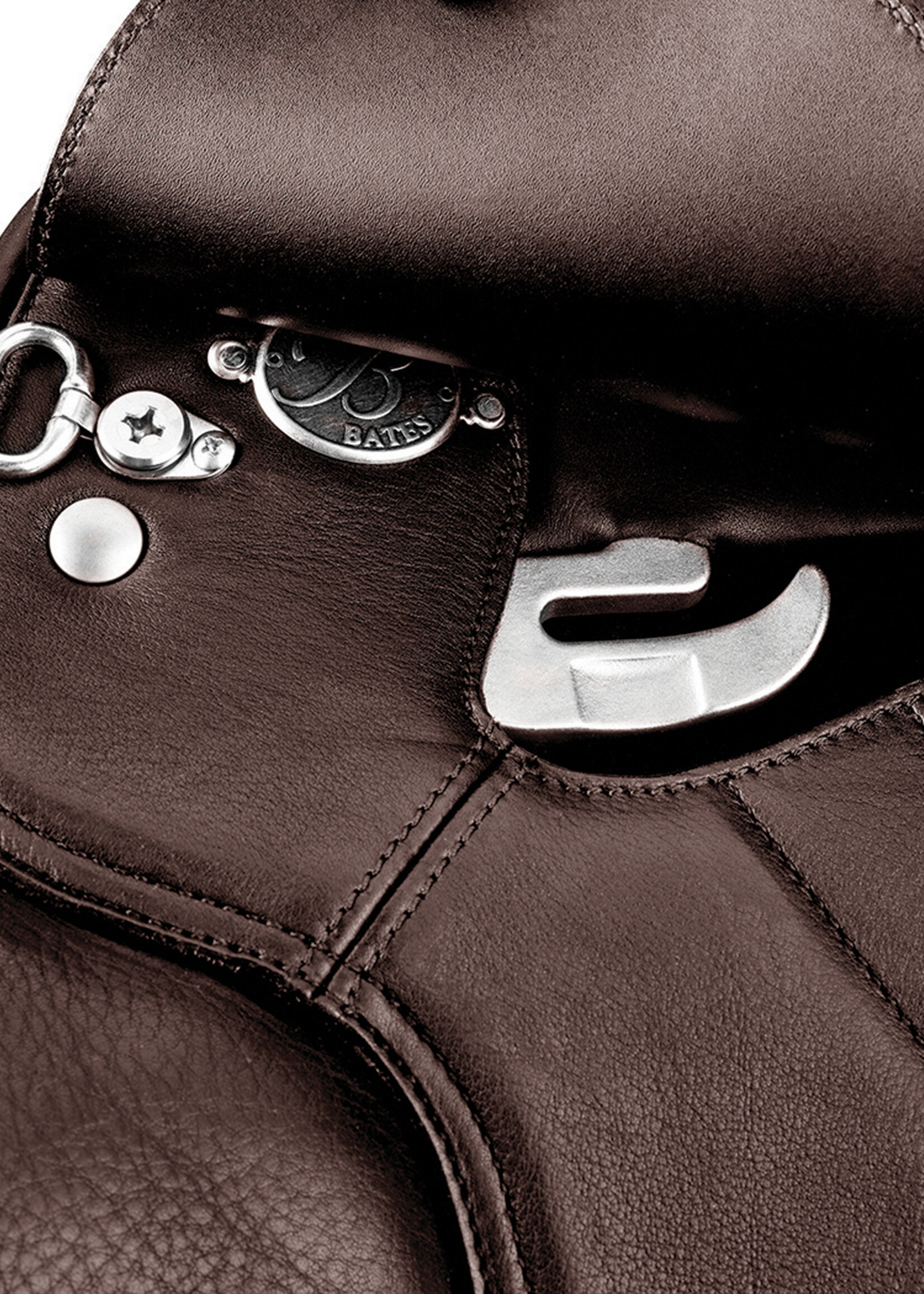 Bates Bates WIDE All Purpose+ Luxe Leather (CAIR) Saddle