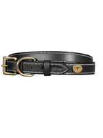 Dy'on Dyon Flat Leather Dog Collar