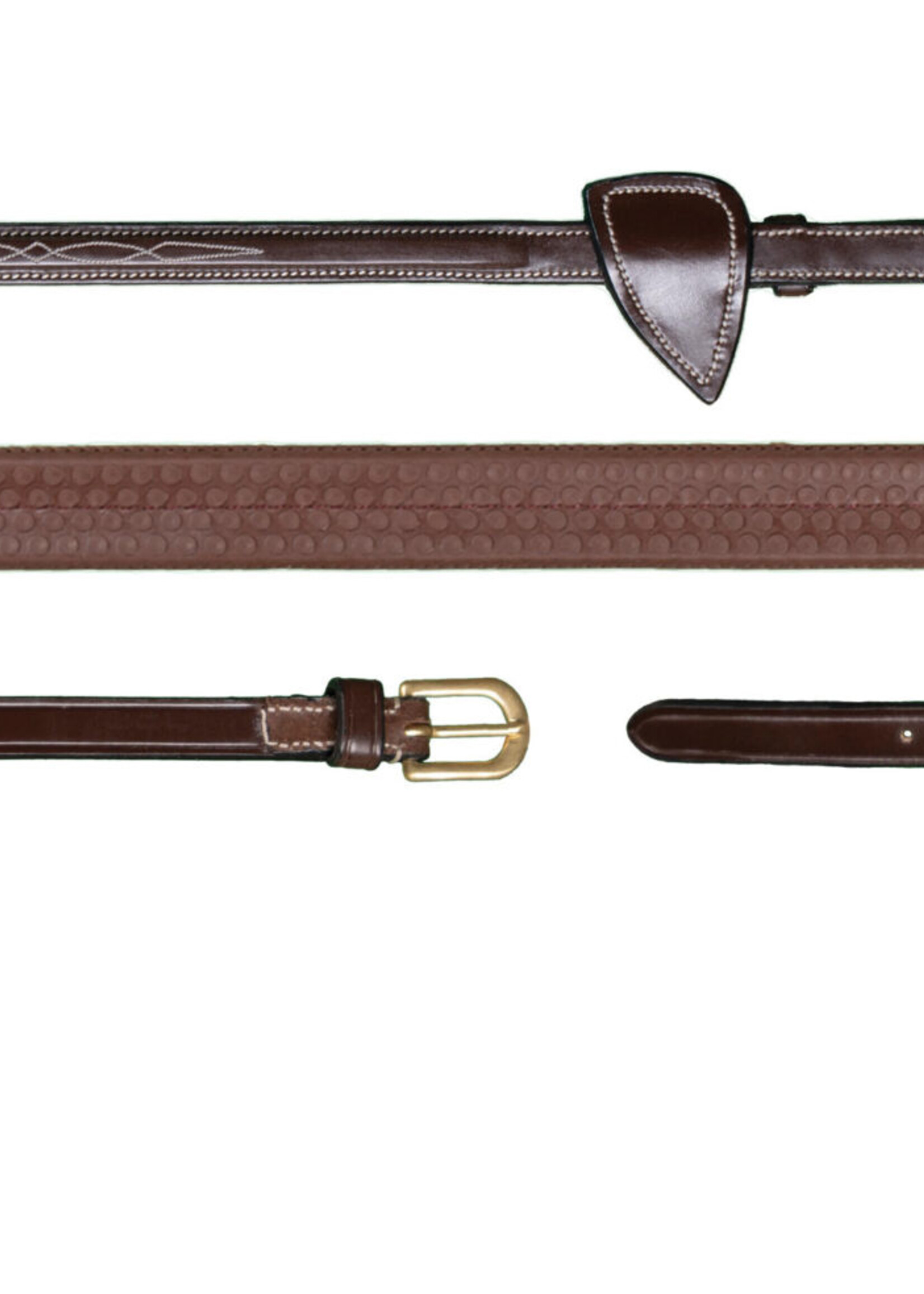 Dy'on Dyon Collection Fancy 5/8" Rubber Grip Reins