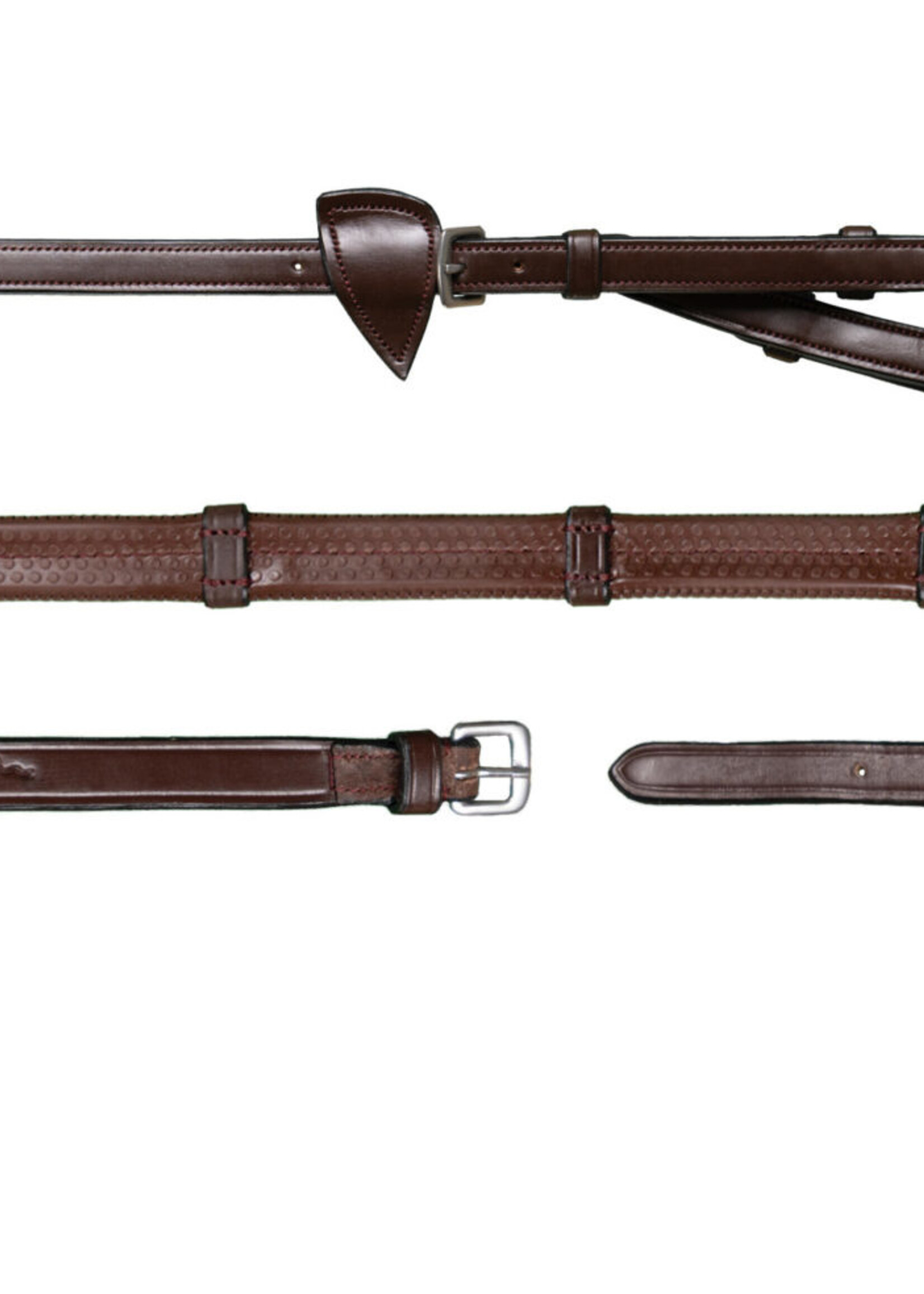 Dy'on Dyon New English Collecton Pelham Converter 5/8" Rubber Grip Reins