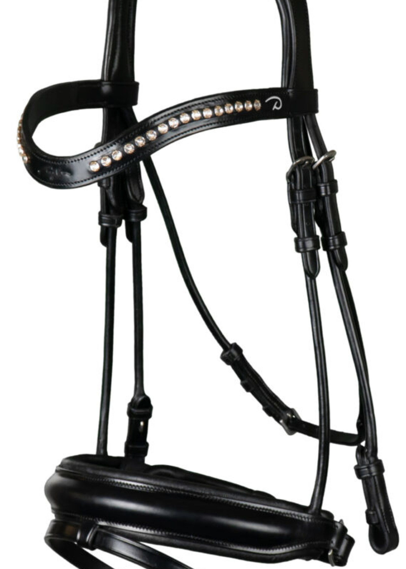 Dy'on Dyon Dressage Collection Medium Comfort Noseband Flash Bridle
