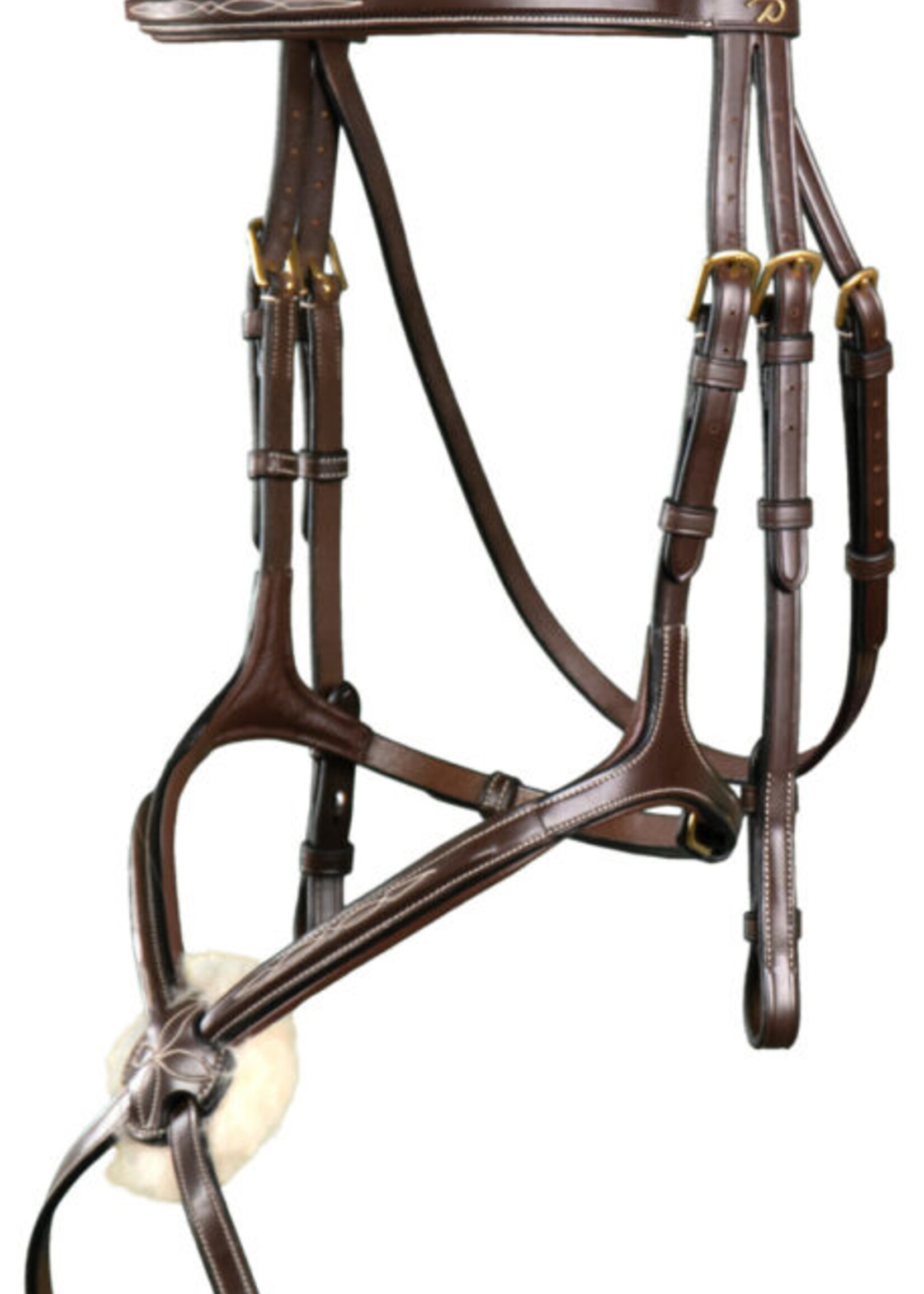 Dy'on Dyon Collection Grackle / Figure 8 Noseband Bridle