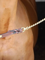 Dy'on Dyon Leather Lead Rein with Stallion Chain