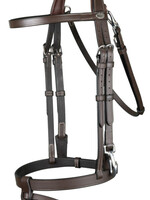 Dy'on Dyon Working Collection Flat Leather Flash Bridle with Clips
