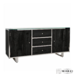 Rixos Dressoir zwart Sleeper Wood