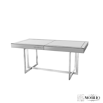 Eettafel Cambridge Antraciet  Zilver