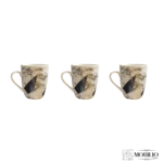 Bricard Mokken set Wit Goud