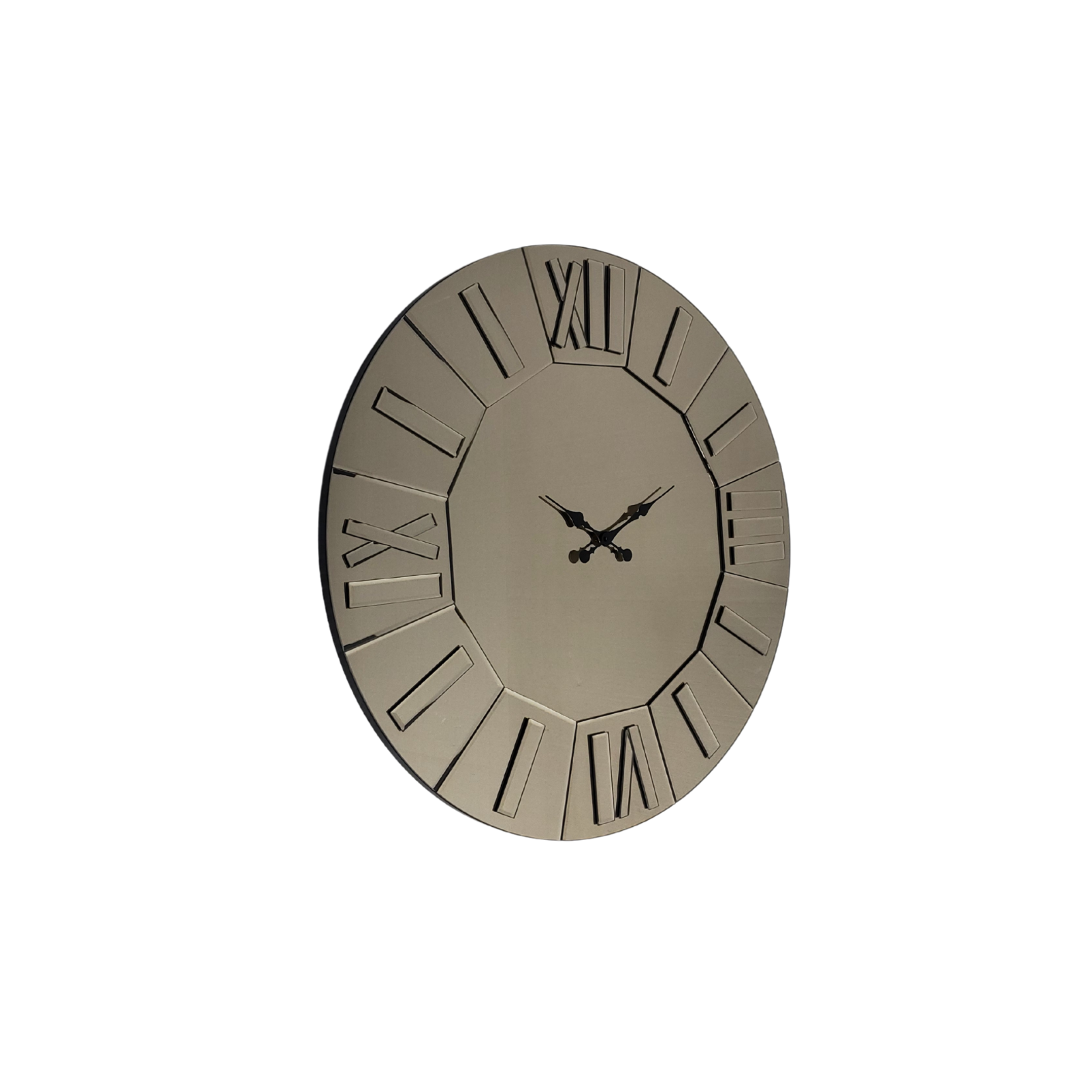 CLOCK C1029 Ø 80 Grijs Mirror