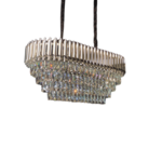 Hanglamp Pearl Ovaal Zilver
