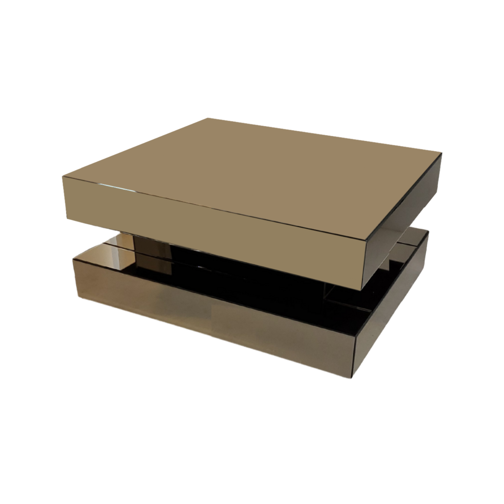 Salontafel Toledo Grijs 100X100x45