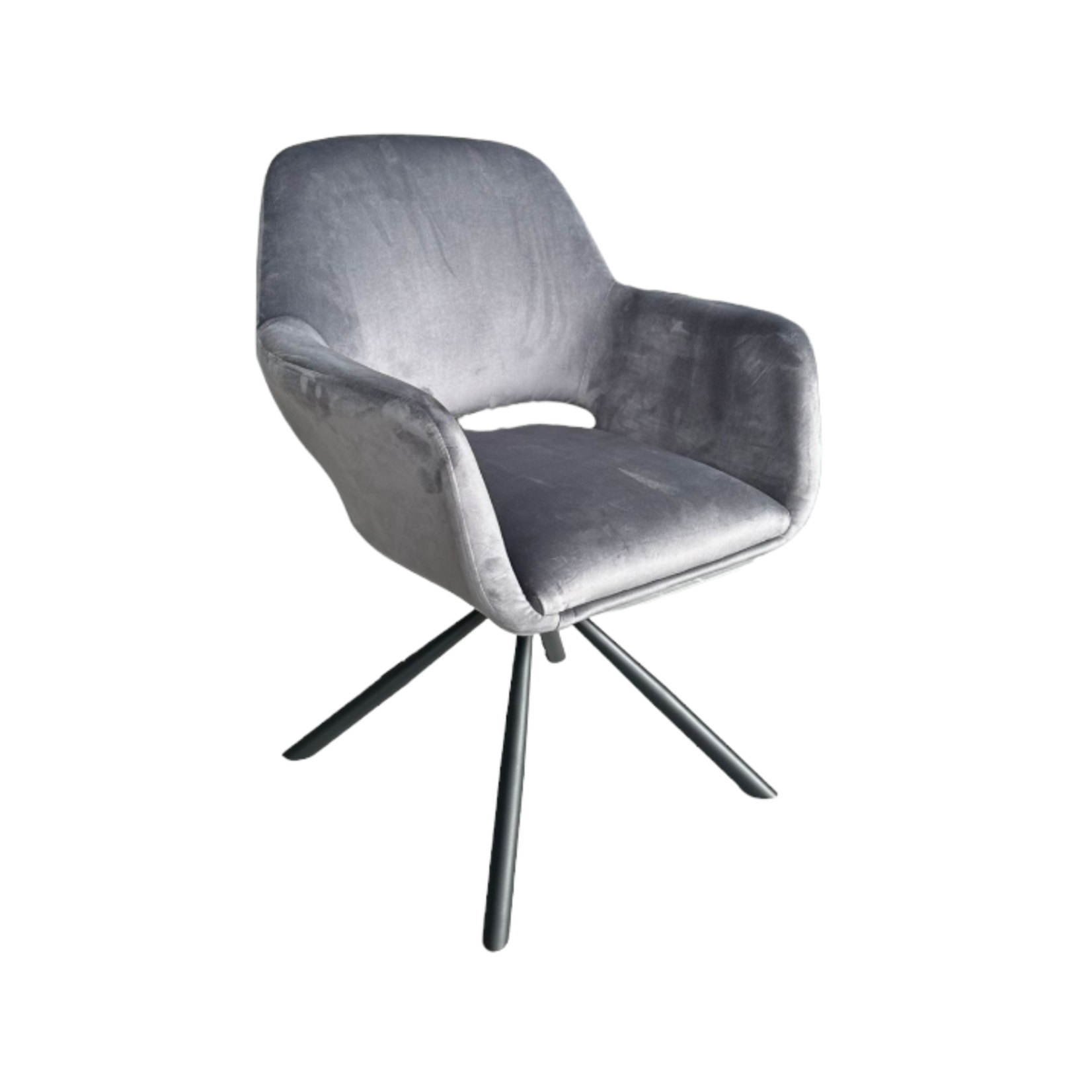 Eetamerstoel  Elite Velvet Taupe