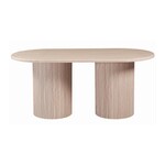 Eettafel taksim oval Flintstone 180X100X76
