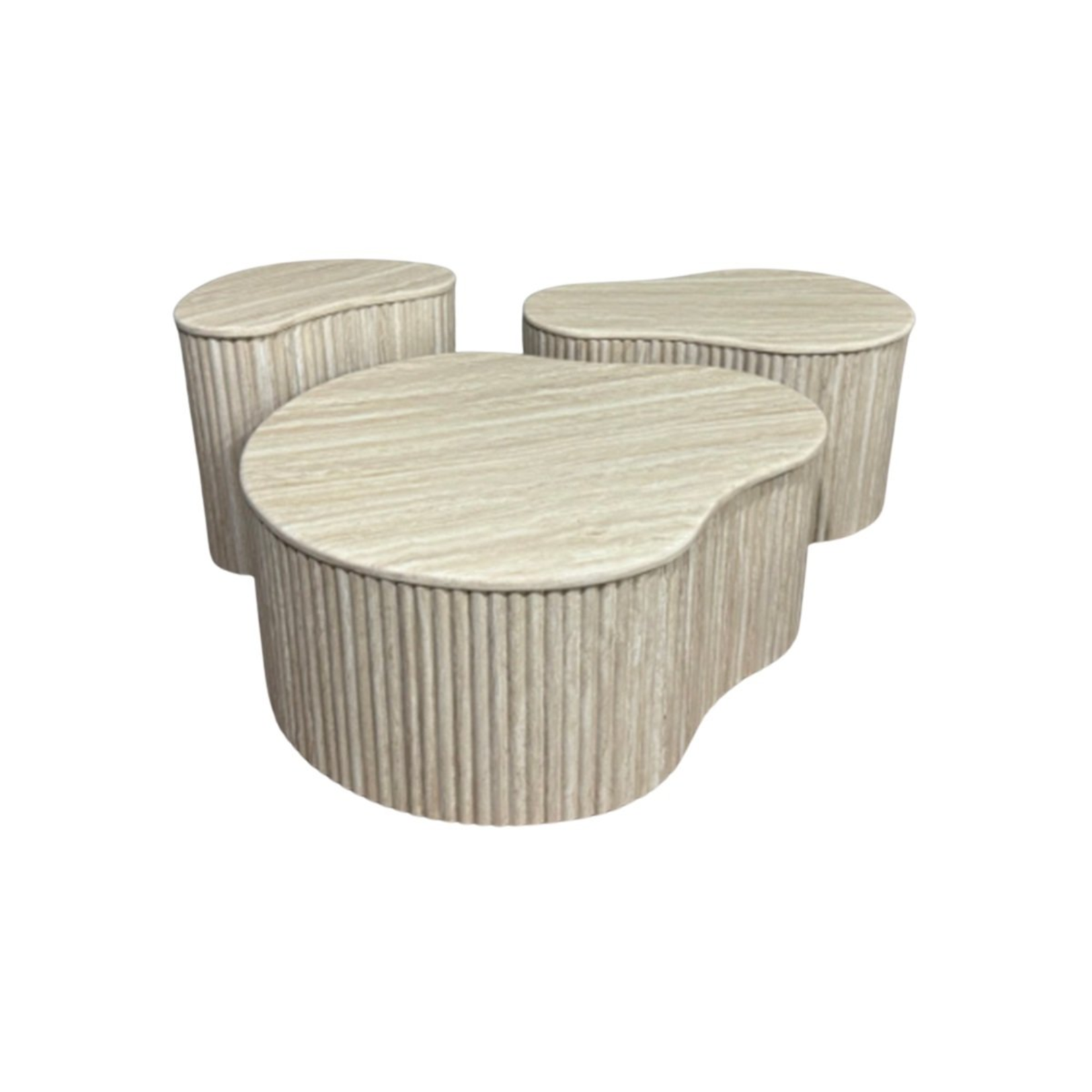Salontafel Lizzy Flintstone 83/72/34|70/47/38|50/33/44