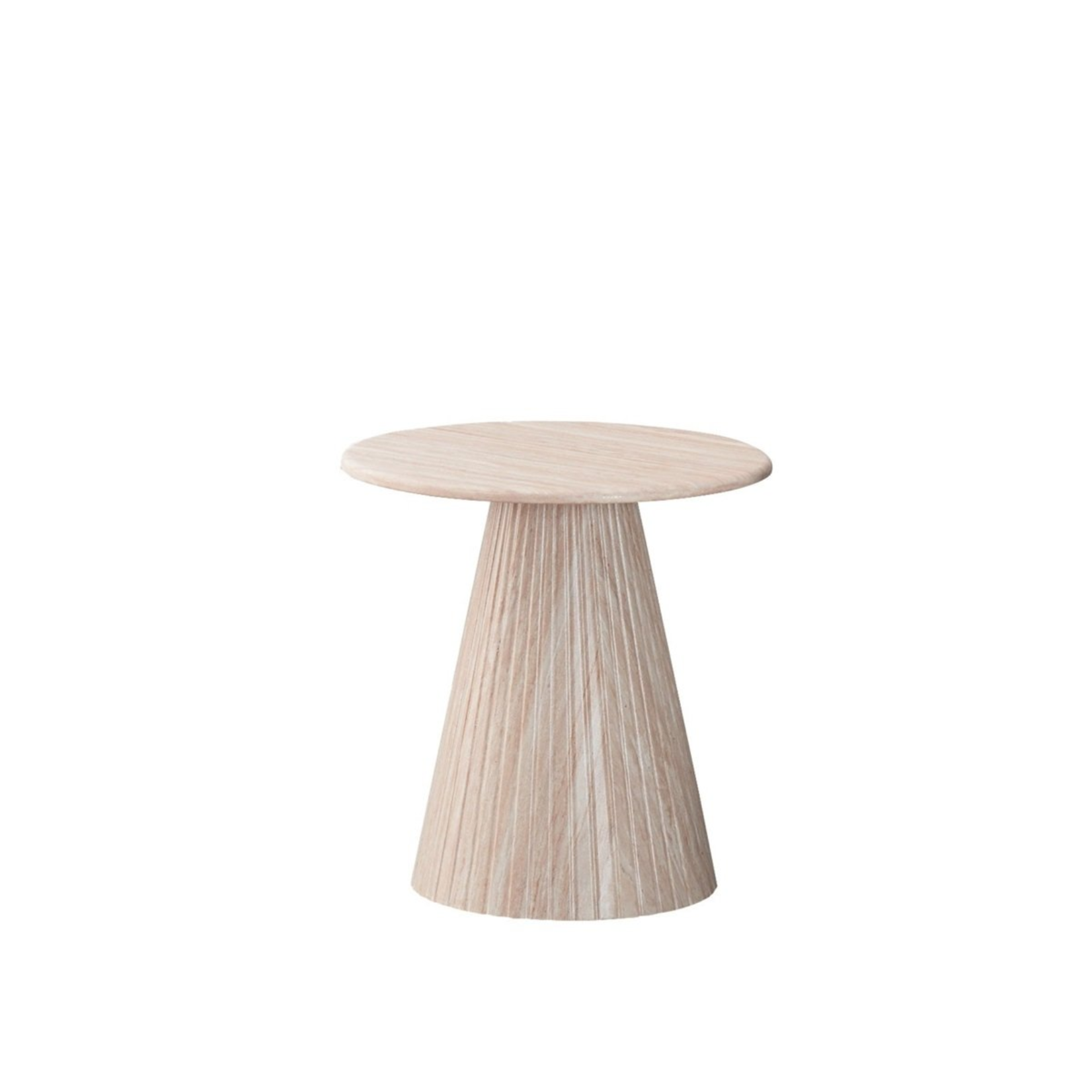 Bijzettafel Kimberly55  Ø  flintstone marmer