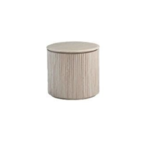 Bijzettafel Kimberly 55  Ø  flintstone marmer