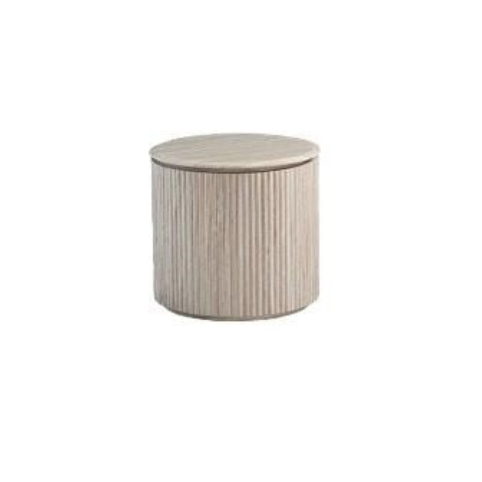 Bijzettafel Kimberly 55  Ø  flintstone marmer