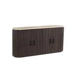 Dressoir Kimberly Bruin 180X40X85 flintstone marmer