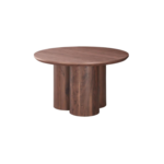 Eettafel Royal Bruin Eiken Fineer 130 Ø