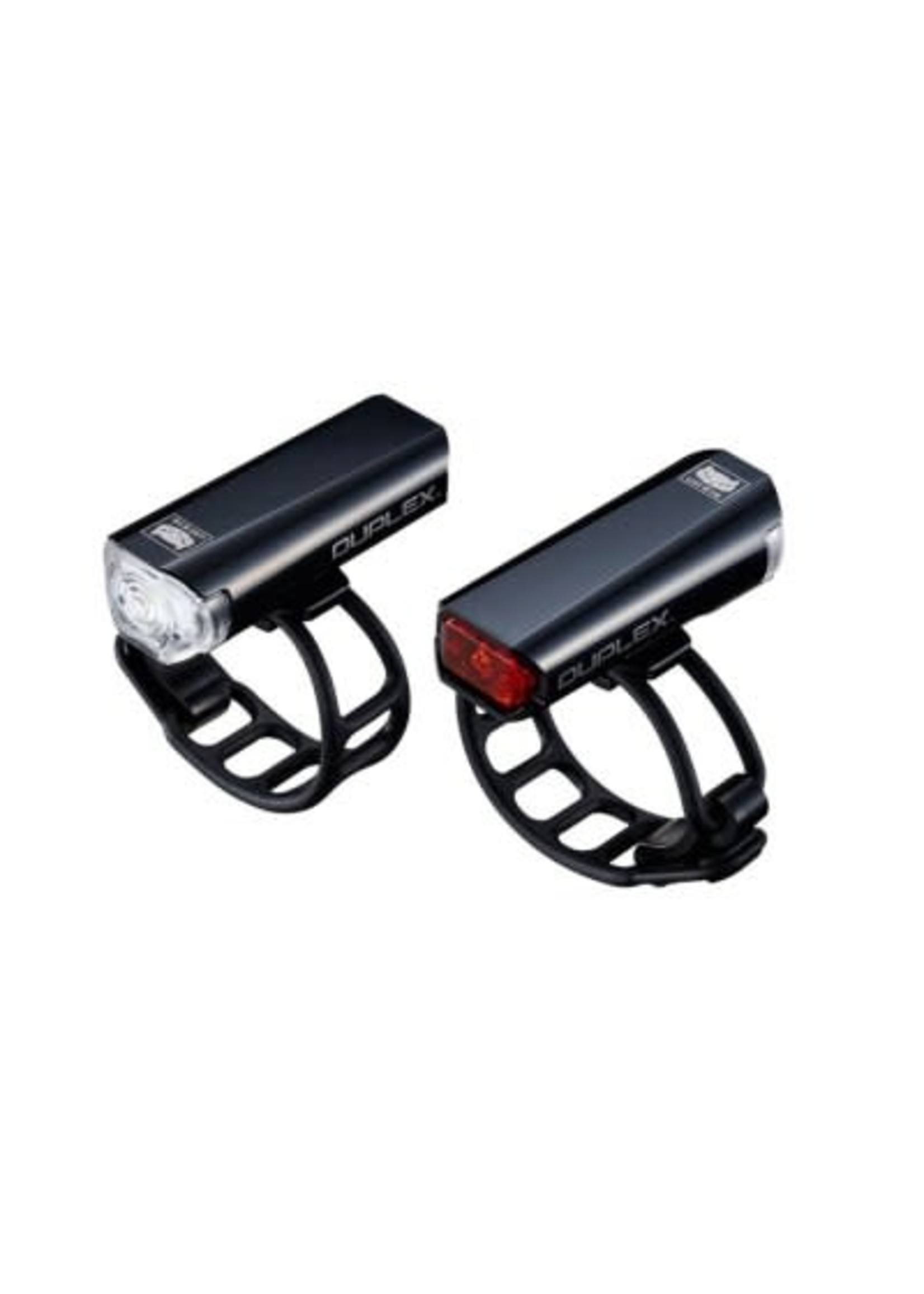 Cateye CATEYE DUPLEX FRONT/REAR HELMET BATTERY LIGHT