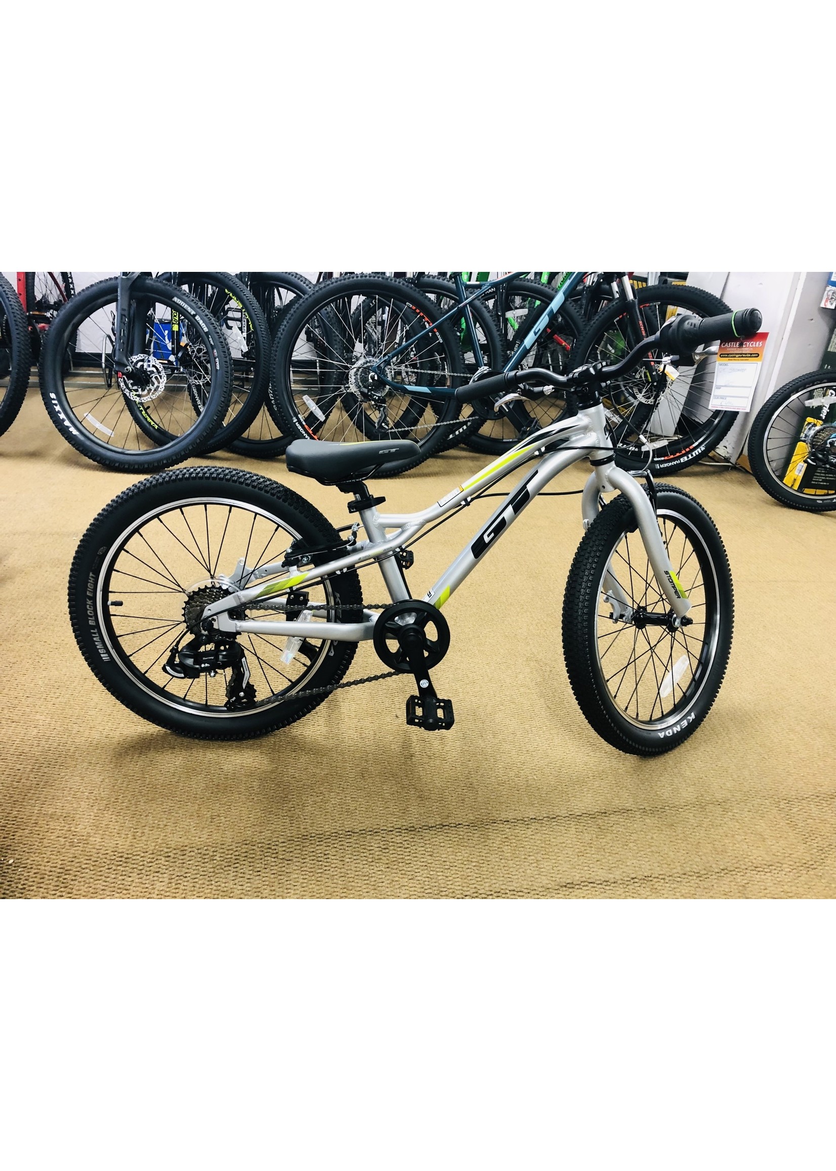 GT GT Stomper Ace 20" Tourney Kids Bike [silver]