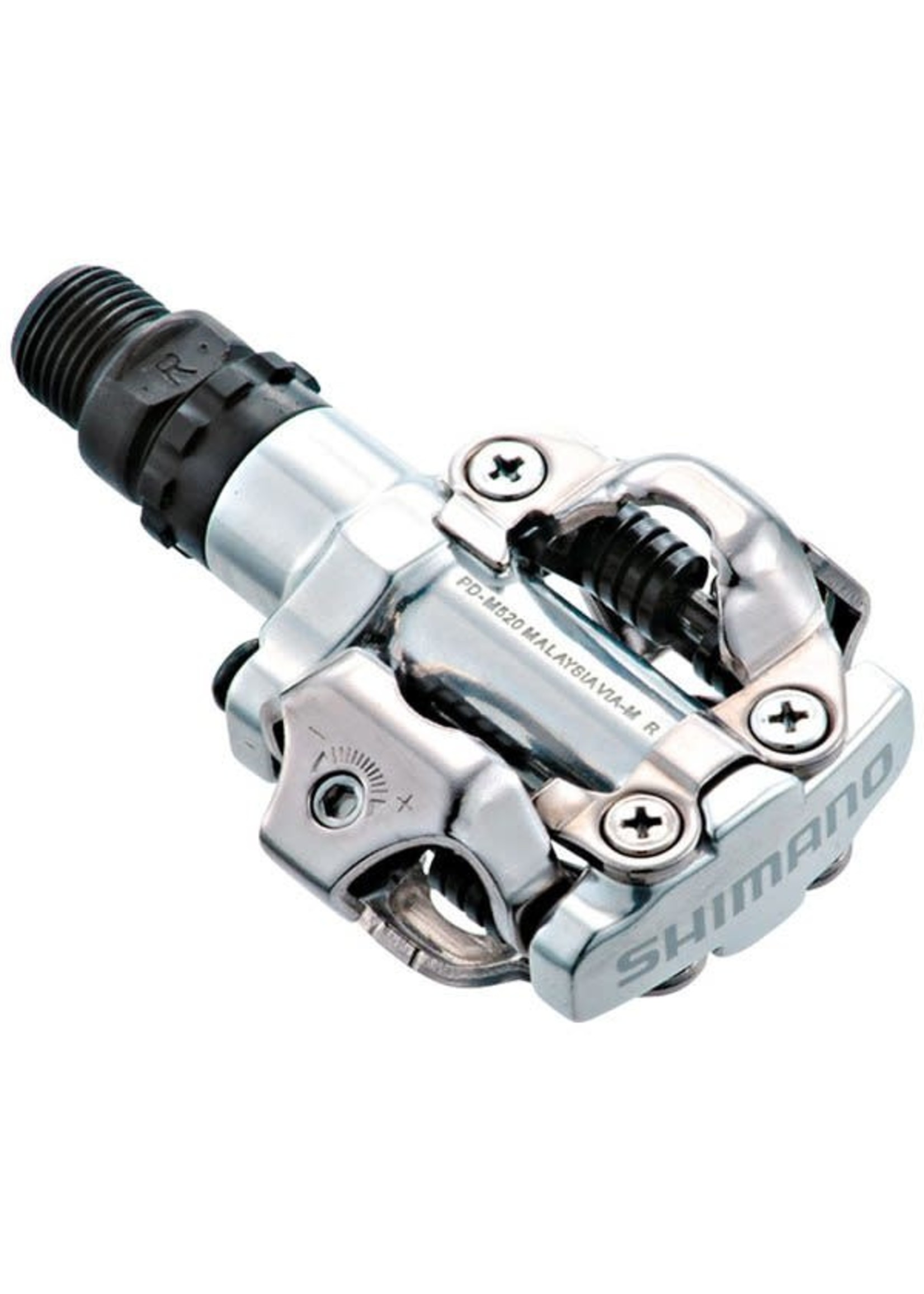 Shimano Shimano PD-M520 MTB SPD pedals - two sided mechanism, silver