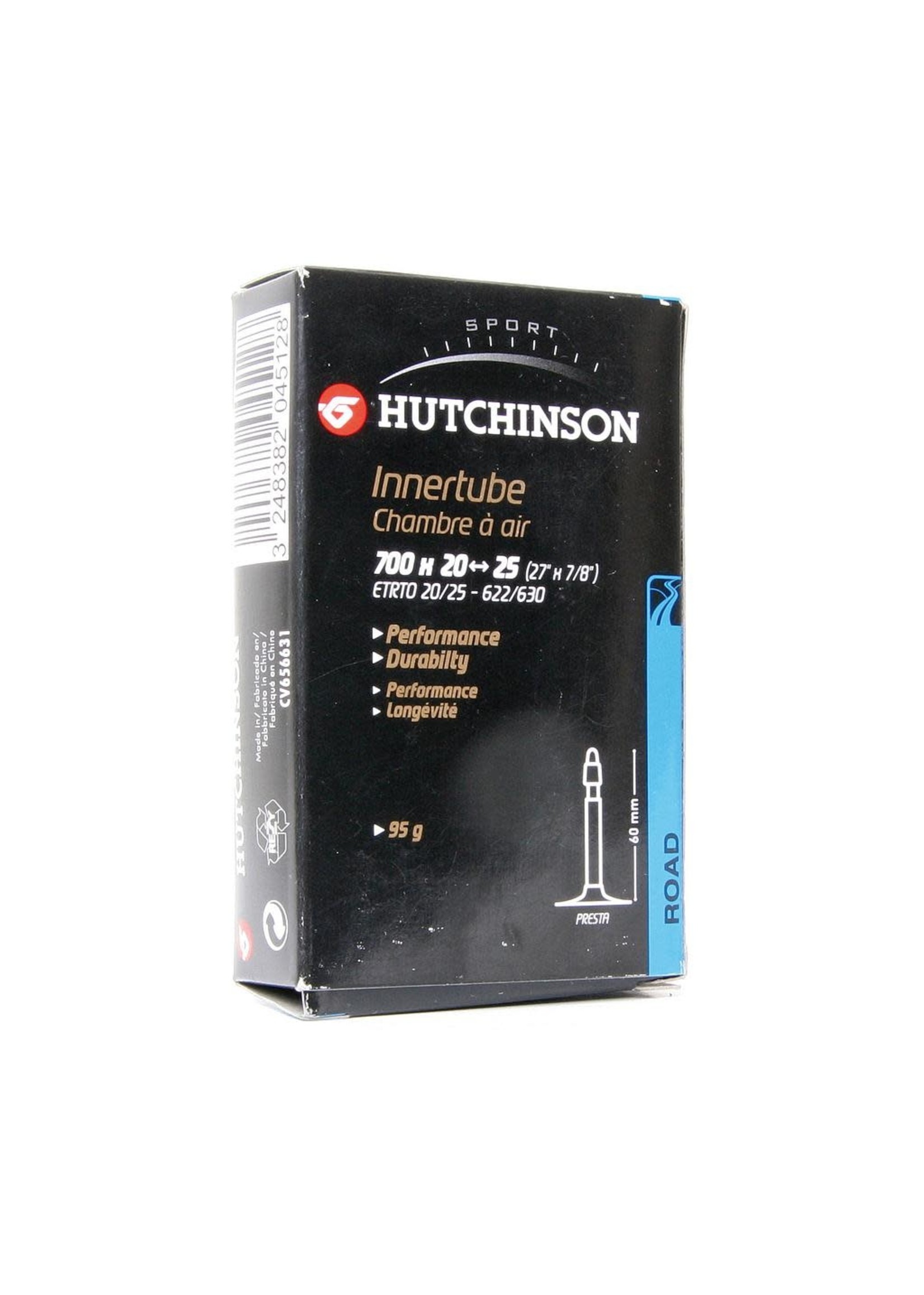 Hutchinson *HUTCHINSON PRESTA VALVE 60MM TUBE 700 x 20/25