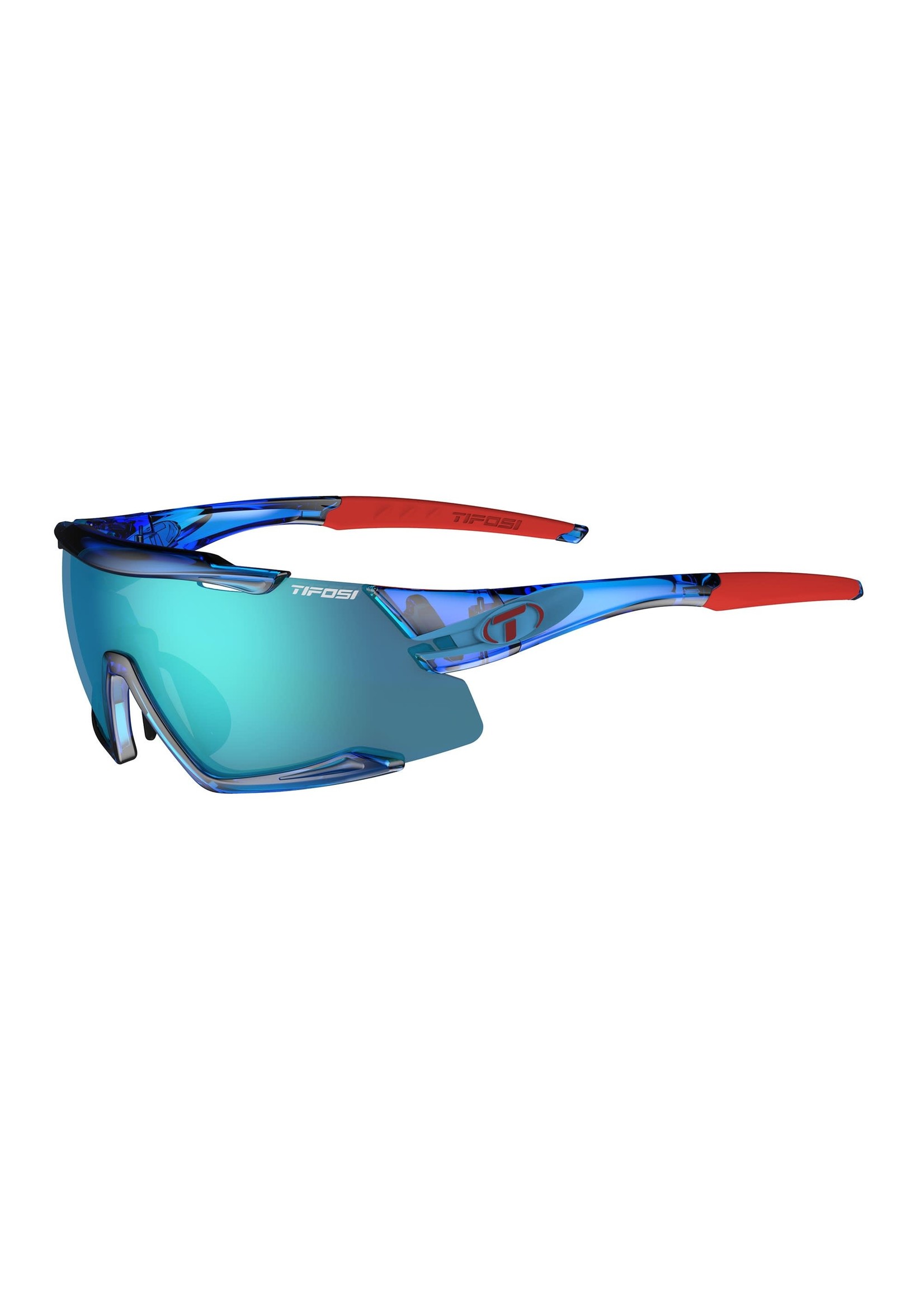 Tifosi TIFOSI AETHON INTERCHANGEABLE CLARION LENS SUNGLASSES Crystal blue