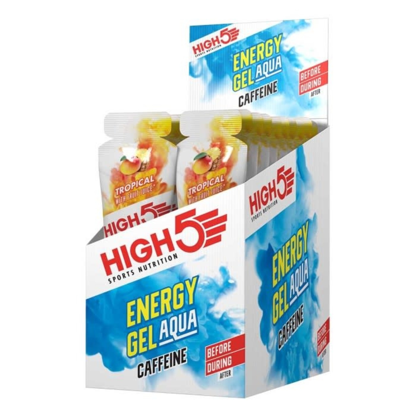 HIGH5 HIGH-5 ENERGY GEL AQUA-CAFFEINE HIT TROP