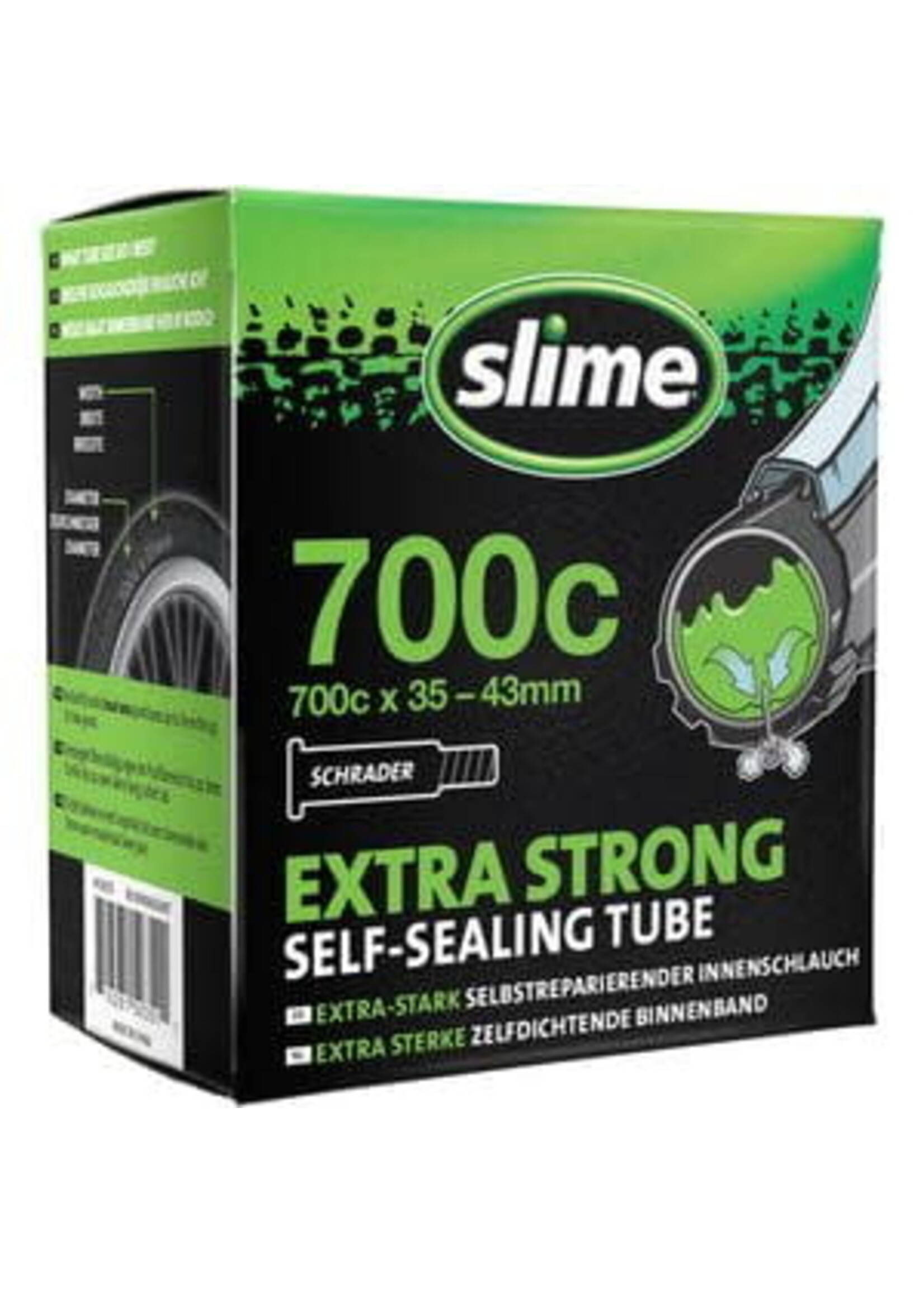 slime Slime Smart Tube - 700C x 35-43 - Schrader Valve