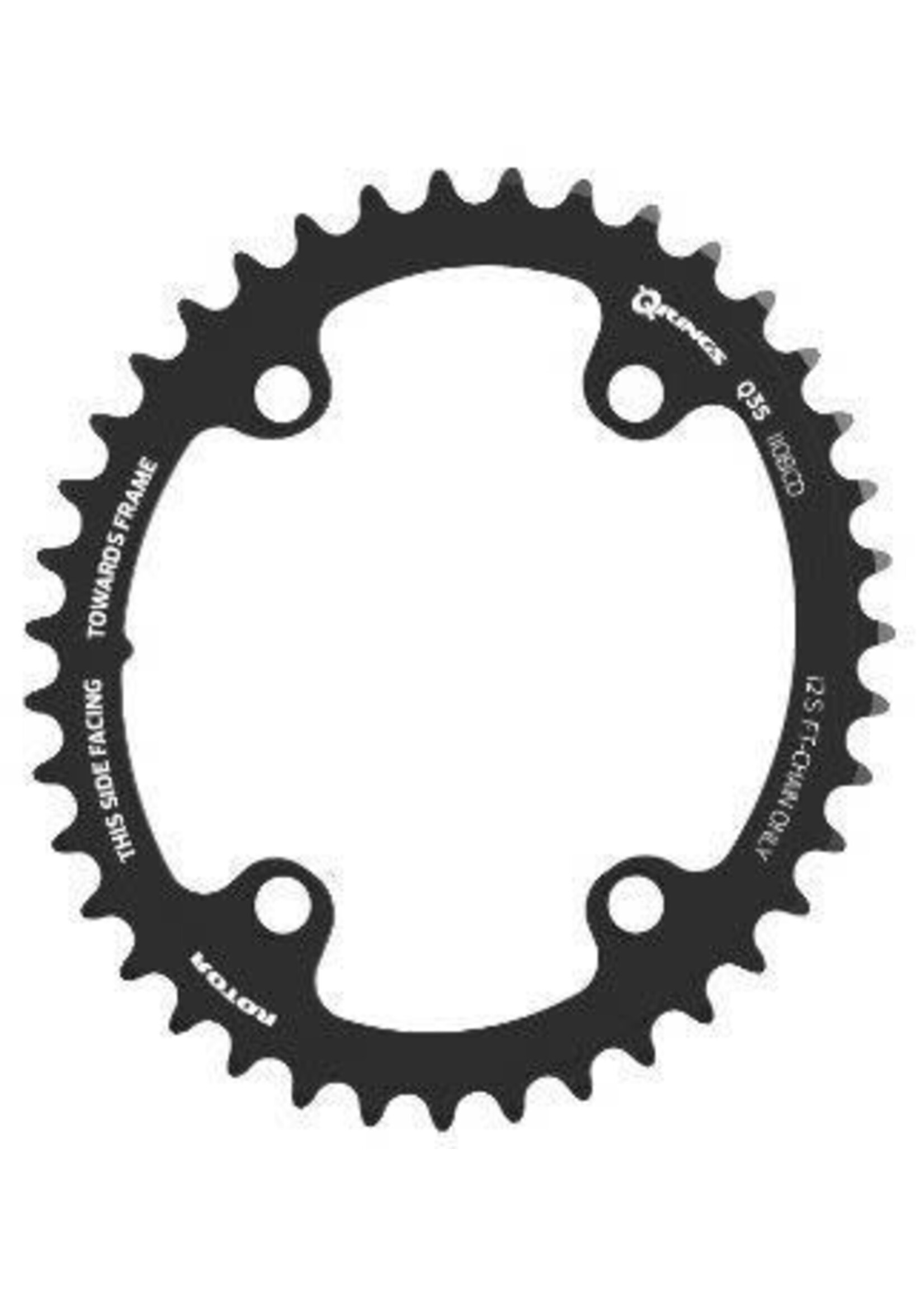 Rotor Rotor Q-Ring BCD 110x4 36T Inner Black