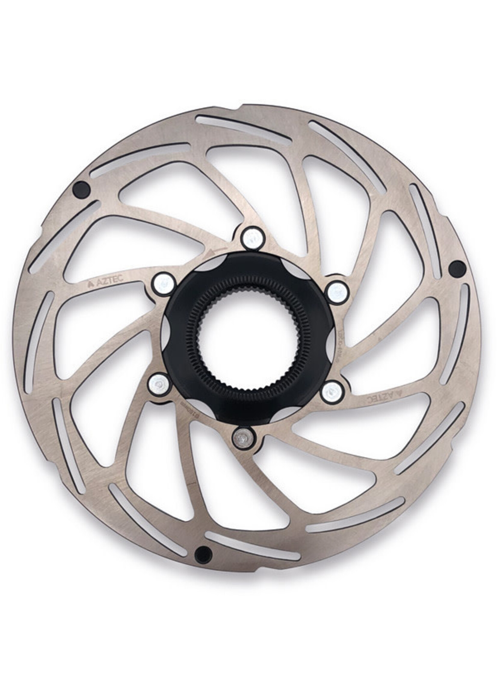Aztec Stainless steel fixed Centre-Lock disc rotor - 140 mm