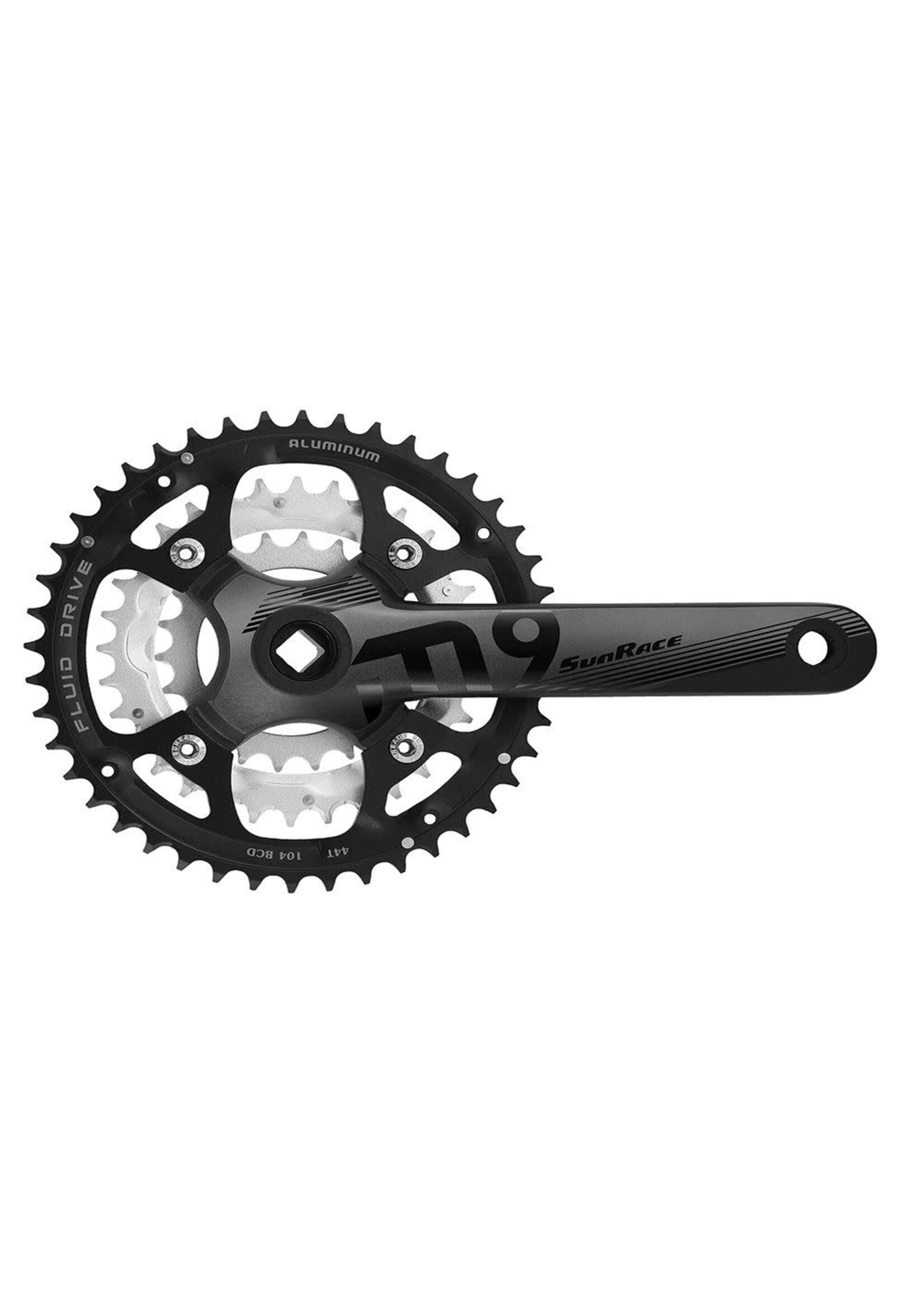 raleigh RALEIGH Alloy Chainset 44/32/22 X 175mm