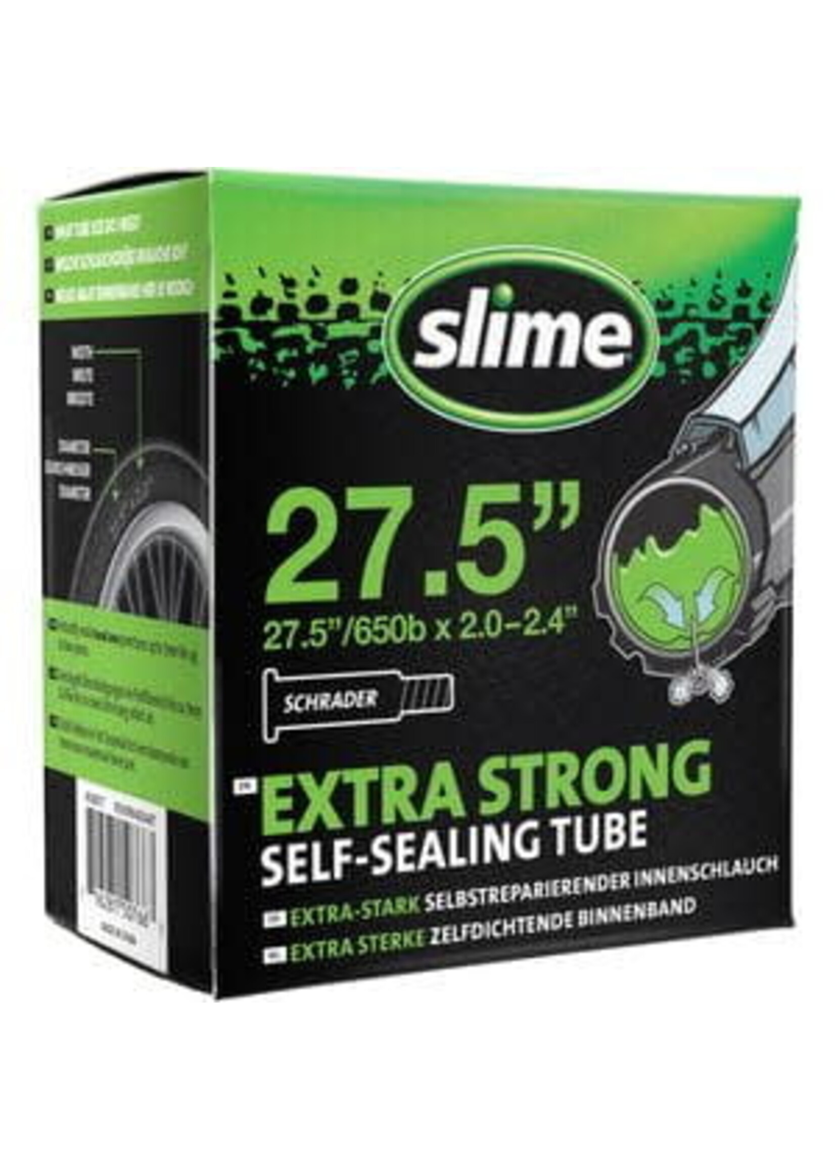slime Smart Tube - 27.5" x 2.00-2.40 - Schrader Valve