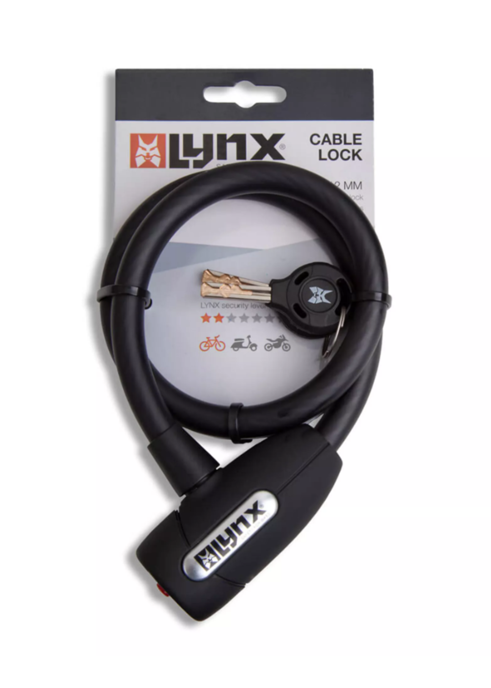 LYNX LYNX CABLE LOCK 60CM X 12mm