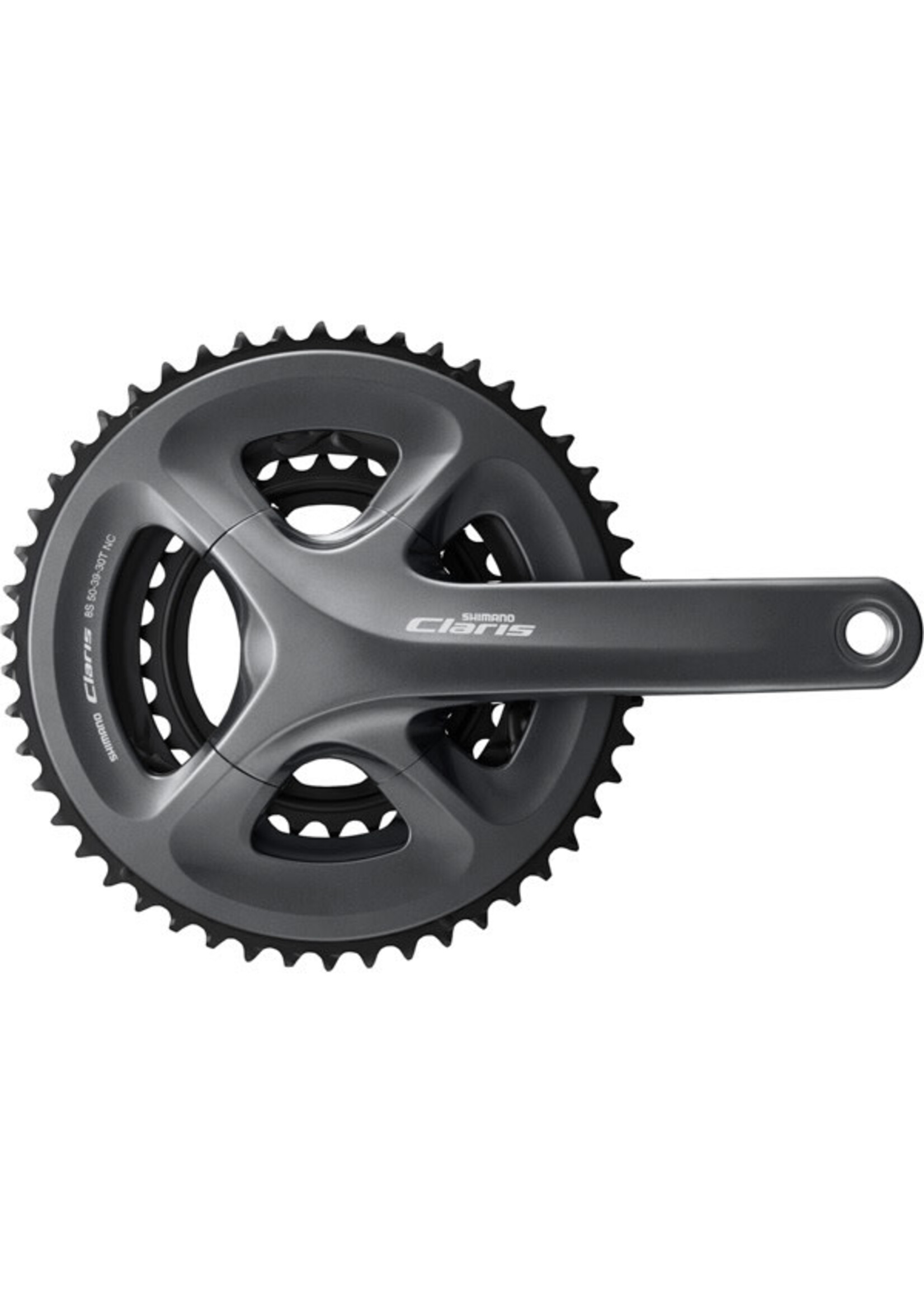 Shimano Shimamo  FC-R2030 Claris triple chainset, 8-speed - 50 / 39 / 30T - 175 mm