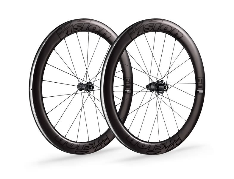 【美品】VISION METRON 60 SL DISC ホイールセット Vision Metron 60 SL TL Disc Wheelset [710-0152236030]