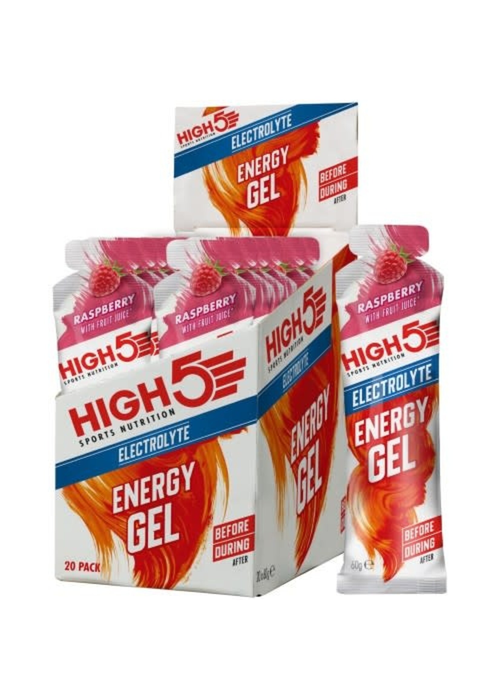 HIGH5 High 5 Energy Gel Electrolyte - Raspberry