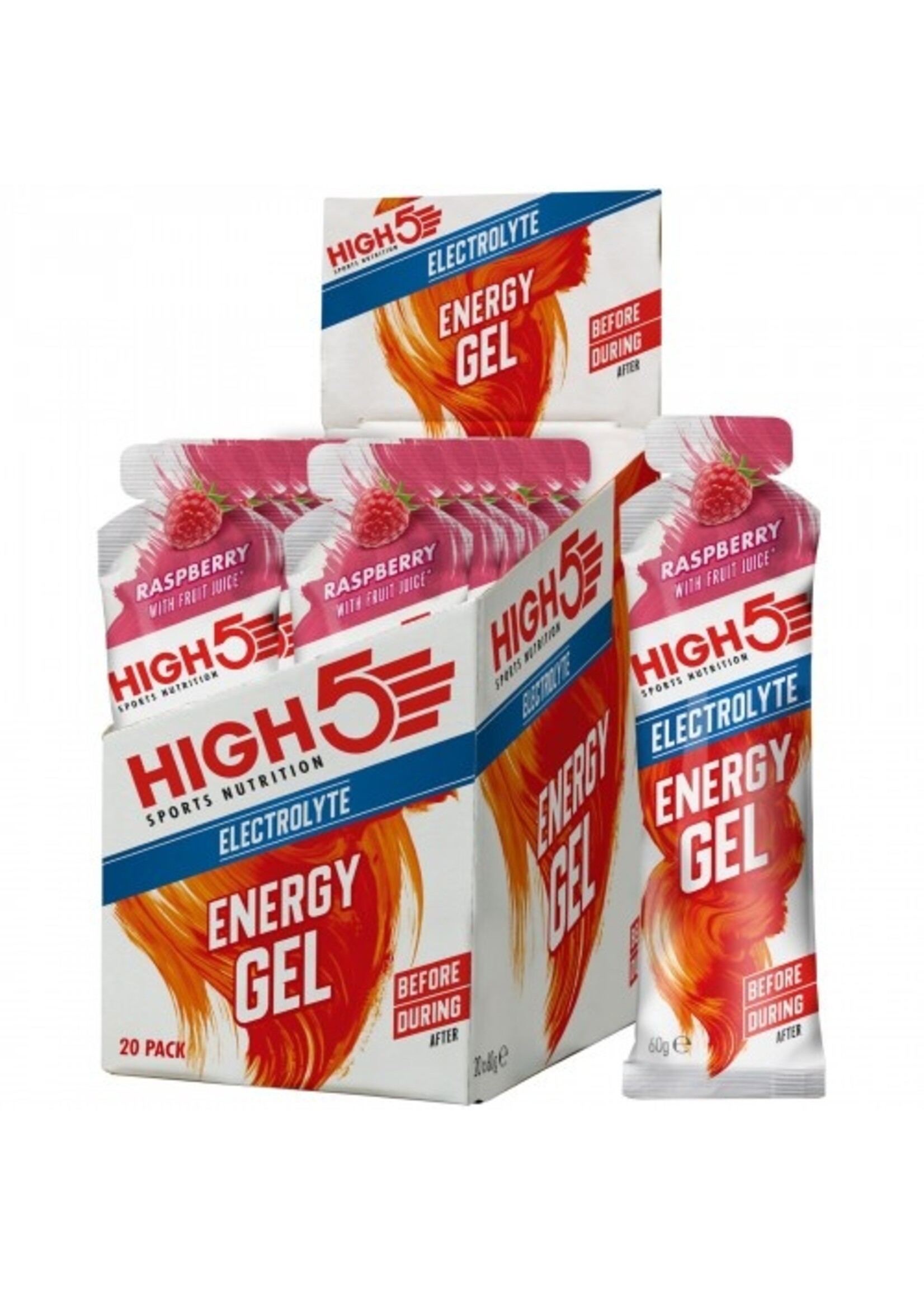 HIGH5 High 5 Energy Gel Electrolyte - Raspberry