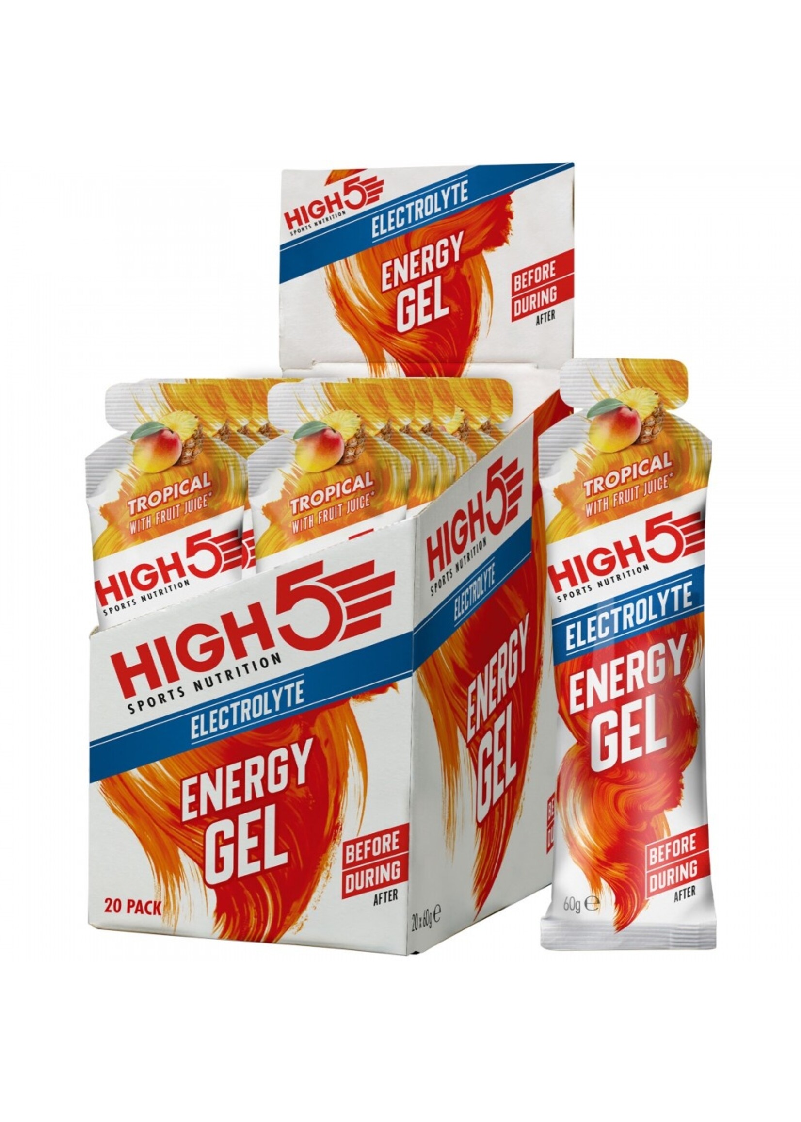 HIGH5 High 5 Energy Gel Electrolyte - Tropical