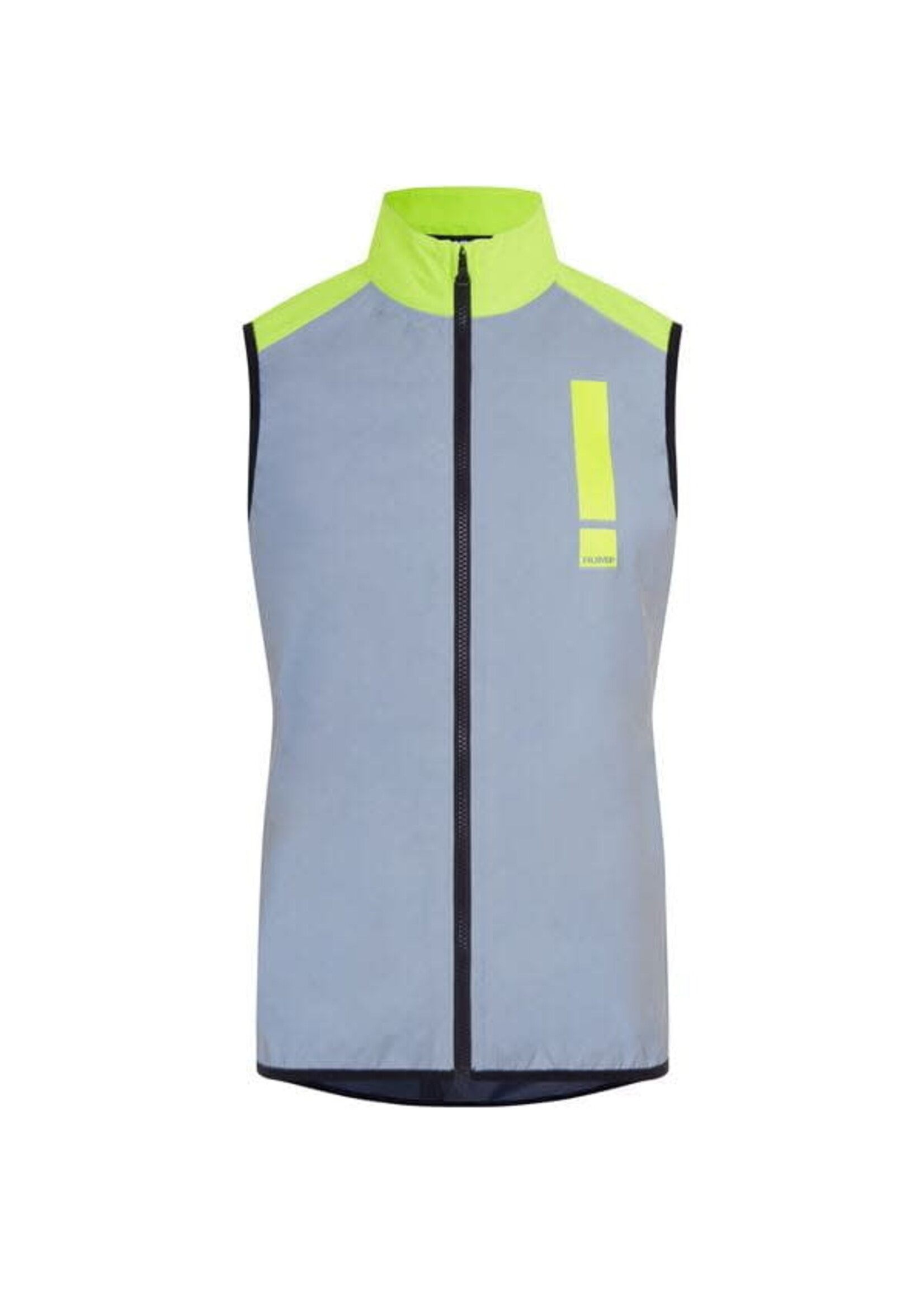 hump HUMP Men s Ultra Reflect Gilet Silver Reflect Hi Viz Yellow