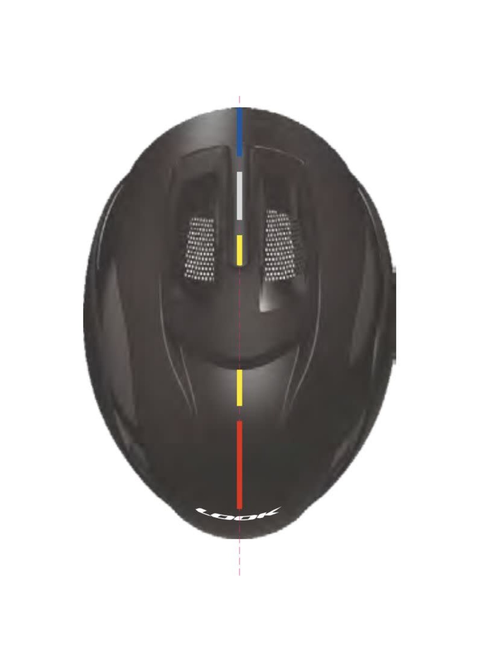 ABUS Look GameChanger 2.0 Look Pro Team Road Helmet (BLACK)