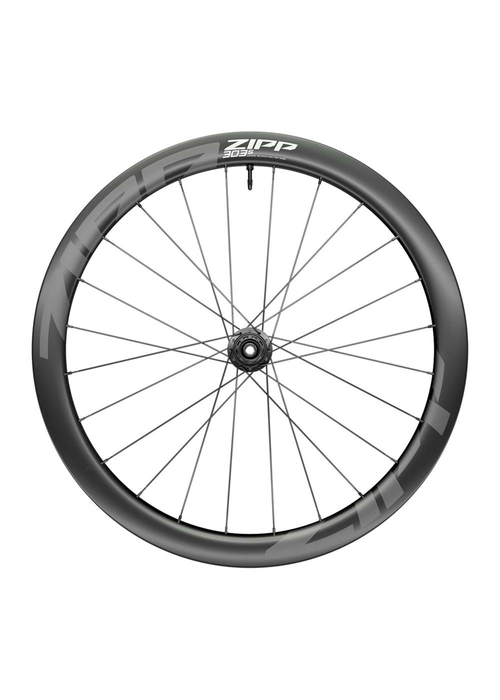 Zipp Zipp 303 S Carbon Tubeless Disc Brake Center Locking 700c Rear 24Spokes SRAM 10/11sp 12x142mm Standard Graphic A1
